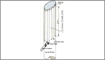 Antenne verticale monobande 7Mhz