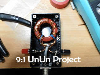 Balun 9:1 UnUn Project