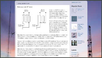 Build a balun 4:1 - 1:1