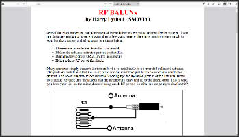 RF baluns