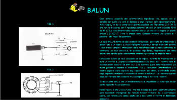 Utilita' di un Balun