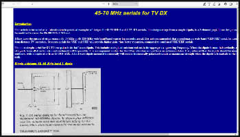 45-70 MHz aerials for TV DX