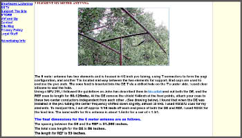 Coax antenna projects 2 and 6 meter