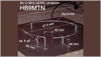 Ddrr antenna for 6M