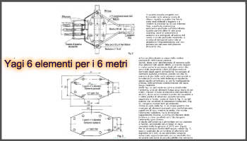 Yagi 6 elementi per i 6 metri