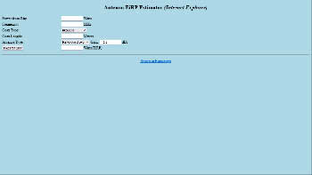 Antenna EiRP Estimator