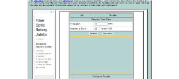 Axial Mode Helix Antenna Calculator