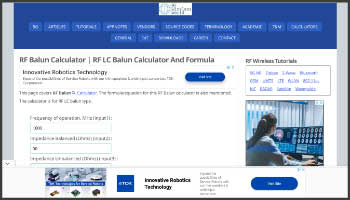 RF Balun Calculator