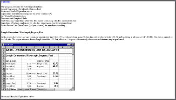 AA3RL Transmission Line Calculator