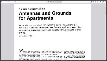 Antennas and Grounds for Apartments