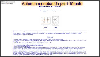Antenna monobanda per i 15metri