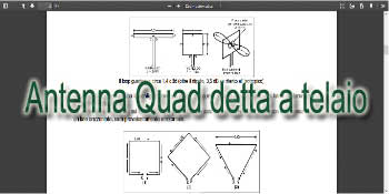Antenna Quad detta a telaio
