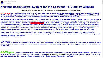 arcs ii - ts-2000 control