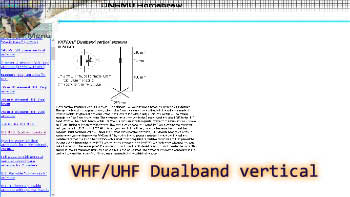 VHF/UHF Dualband vertical