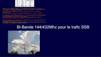 Antenna Bi-Bande 144/432Mhz