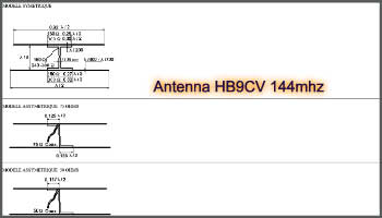 Antenna HB9CV 144mhz