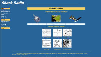 Antenne for satellie meteosat sheme