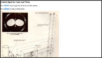 Folded dipol for 2-mtr and 70cm