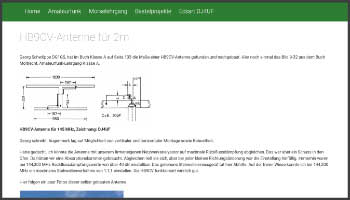 HB9CV Antenne