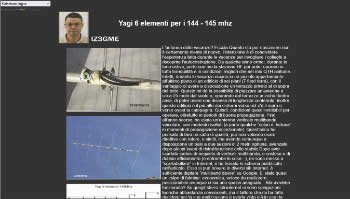 Yagi 6 elementi per i 144 145 MHz