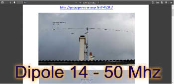 Dipole 14-50 Mhz