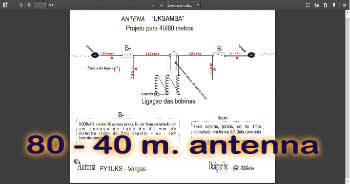 80-40 meter high performance coiled antenna