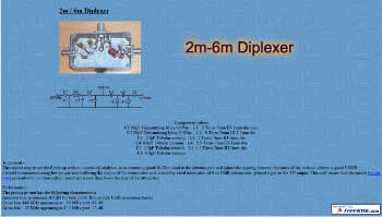 2m-6m Diplexer