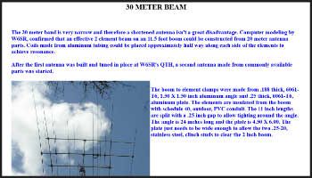 30 meter beam