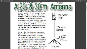 A 20-&-30-or-20-&-39-Meter Trap Antenna