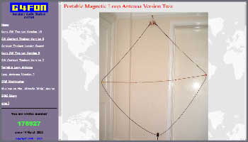 Portable Magnetic Loop Antenna Version Two