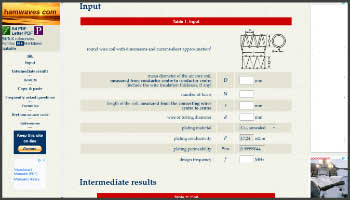 RF Inductance Calculator