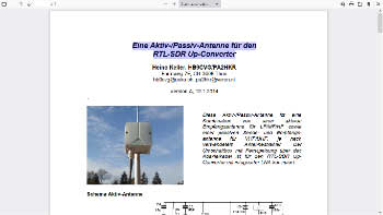 An active passive for rtl-sdr up converter