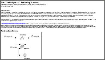 Receiving Antenna Patrick Destrem