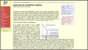 Receiving antennas simple