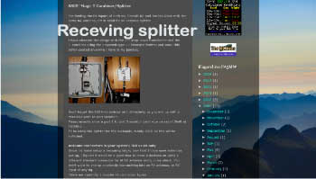 Receving splitter