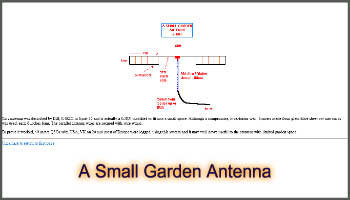 A Small Garden Antenna