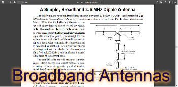 Broadband Antennas