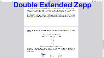 Extended Double Zepp Antenna