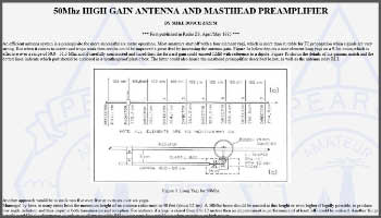 144 & 432 MHz High IIP3 LNAs