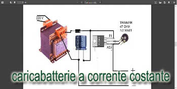 Un caricabatterie a corrente costante