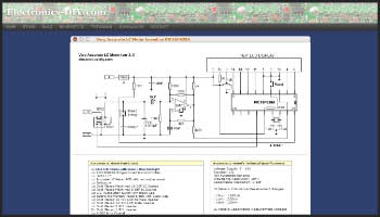 LC Meter based on PIC16F628A