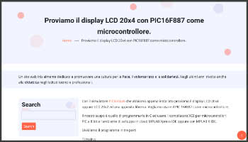 LC meter con display LCD e microcontrollore PIC16F64<