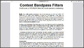 Multiband Transmitting BPF Project