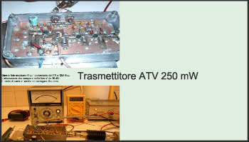 Trasmettitore ATV 250 mW