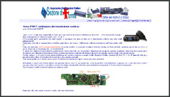 Yaesu FT-817 abilitazione alla trasmissione continua