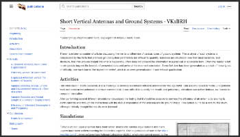 Short Vertical Antennas and Ground Systems