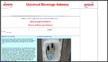 Universal Beverage Antenna Termination