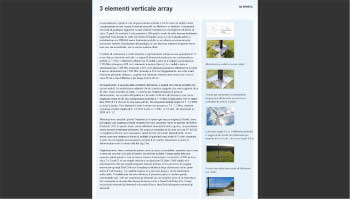 3 elementi verticale array