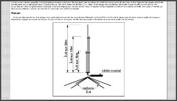 Antenna verticale 3 bands 10 15 20m