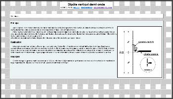 Half wave vertical dipole
